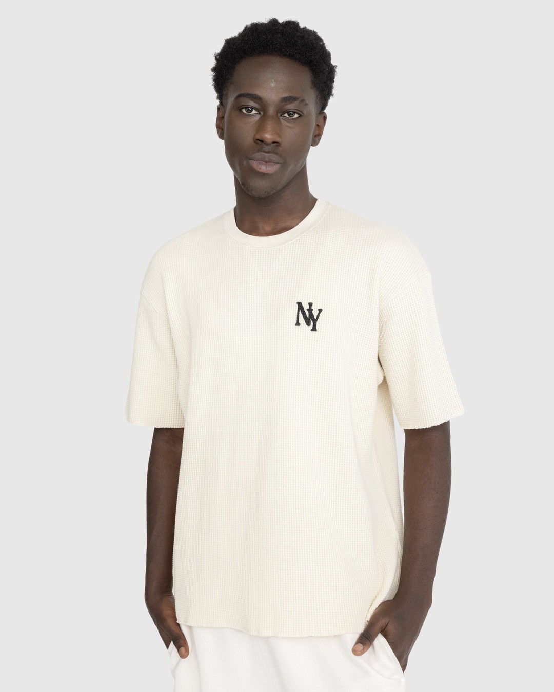 Highsnobiety Neu York Thermal T Shirt Eggshell Highsnobiety Shop